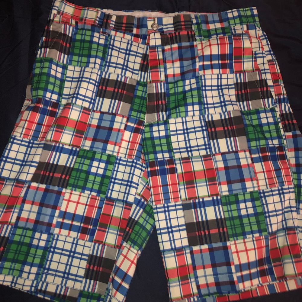 Plaid shorts